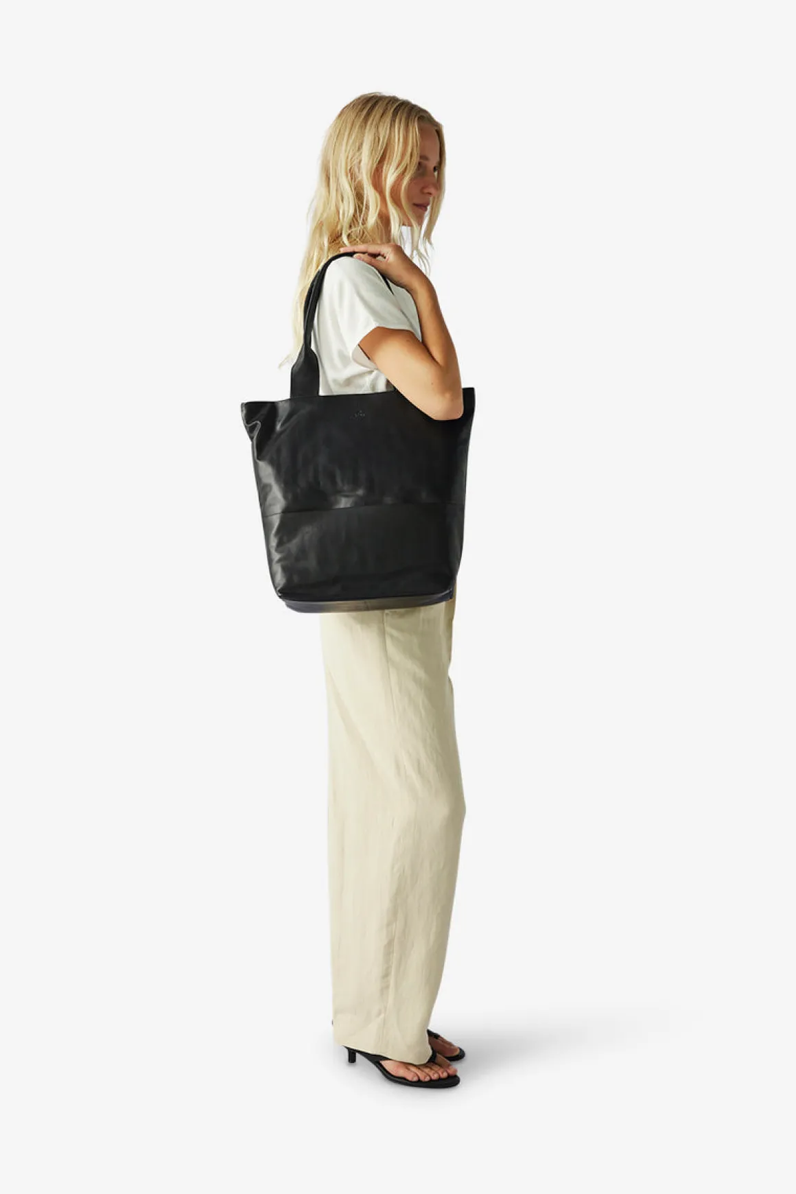 Adax Amalfi Shopper Lucia Black-Dame Shopper | Alle tasker