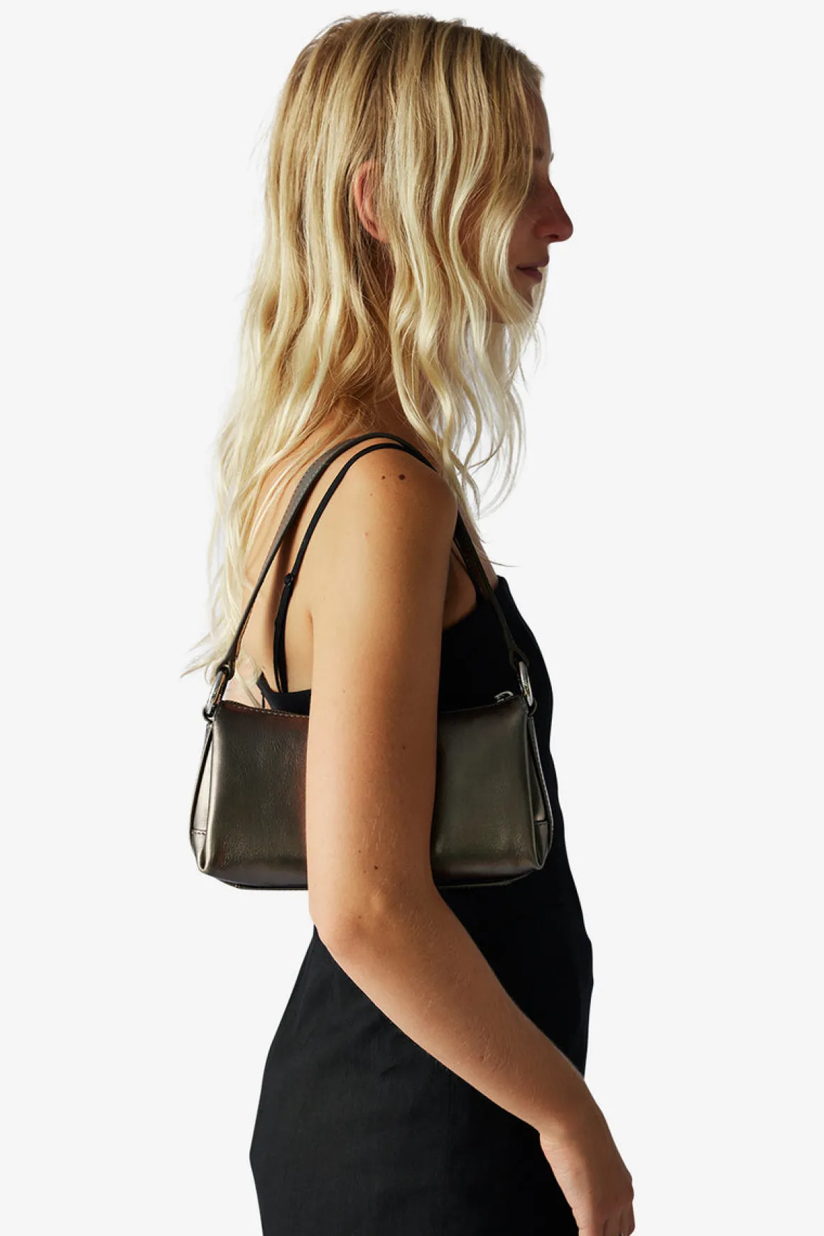 Adax Cormorano Shoulder Bag Marian Grafit-Dame Skuldertasker | Nyheder