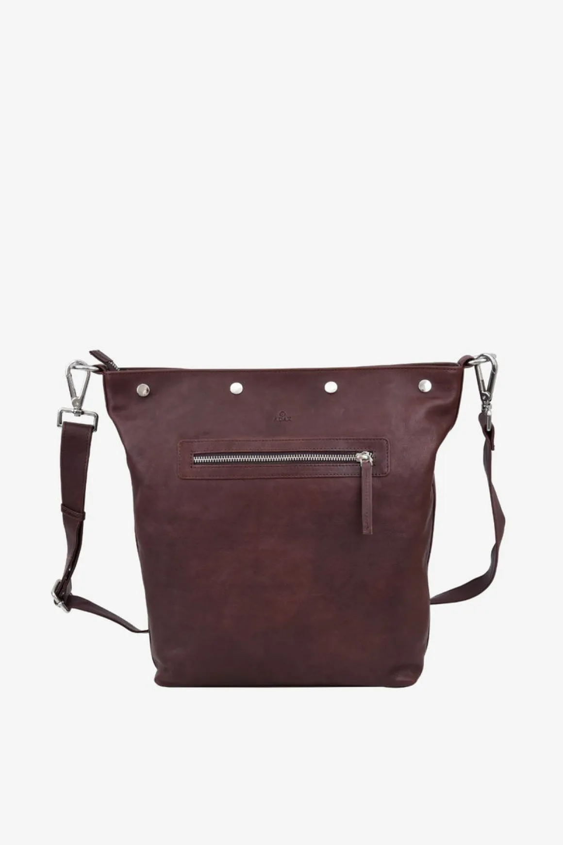 Adax Ravenna Shoulder Bag Elina Dark Brown-Dame Skuldertasker | Alle tasker